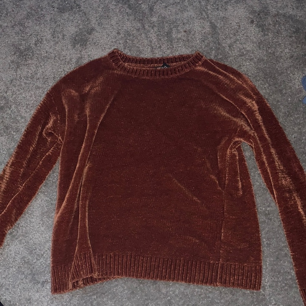 orange comfortable sweater!! Forever 21